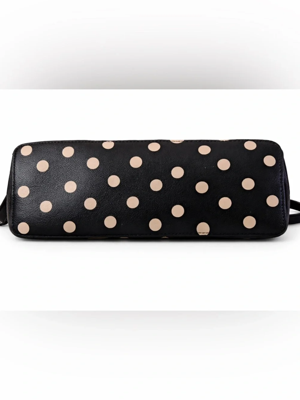 Kate Spade New York Wellesley Printed Rachelle - Black and Cream Polk Dot